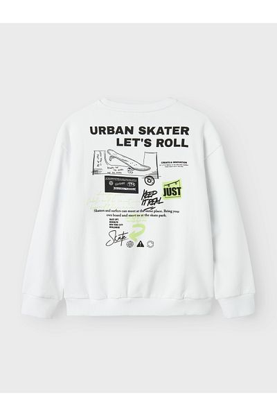 name ıt Nkmslaslo Ls Rlx Sweat Bru Box Ecru 13236395