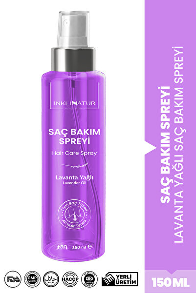 INKLINATUR LIFESTYLE & COSMETICS SAÇ BAKIM SPREYİ (LAVANTA YAĞLI) / SAÇ DÖKÜL...