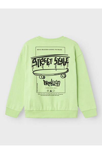 name ıt Nkmslaslo Ls Rlx Sweat Bru Box Green 13236395
