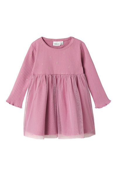 name ıt Nbfroyanna Pink Ls Dress - 13236118