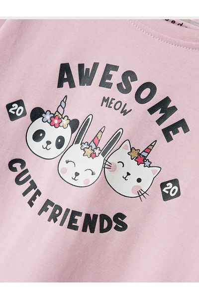 name ıt Name It Pink Women/Girls T-Shirt 13234705