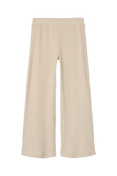 name ıt Nkfrikka Beige Wide Leg Trousers - 13242019