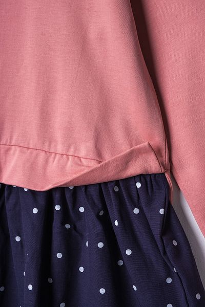 TRENDYOLKIDS Dusty Rose Παιδικό Μίντι ίσιο υφαντό φόρεμα για κορίτσια TKDAW25EL00032