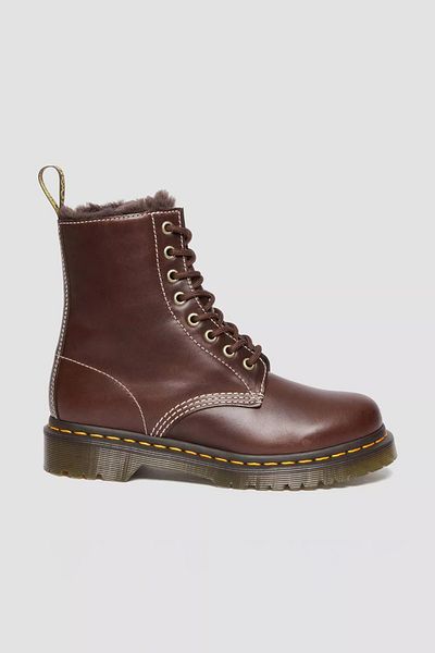 Dr. Martens Stiefel & Booties Damen/Mädchen Dunkelbraun