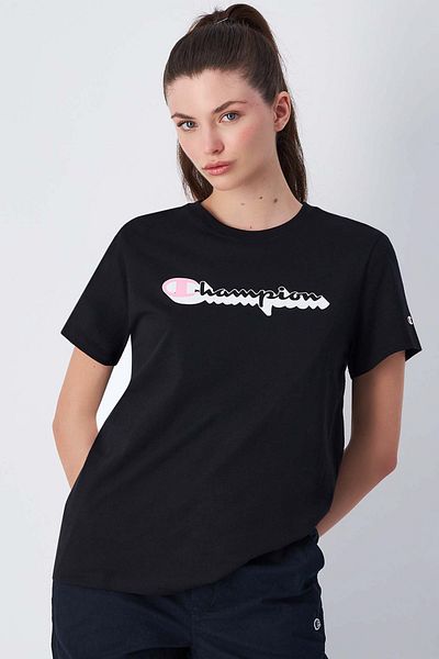 Champion T-Shirt mit Rundhalsausschnitt
