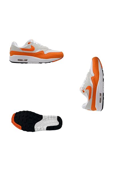Nike Air Max 1 '87 – Grau und Orange, Weiß, Schwarz