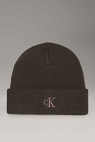 Calvin Klein Čepice Ck Thick Embroidery Beanie