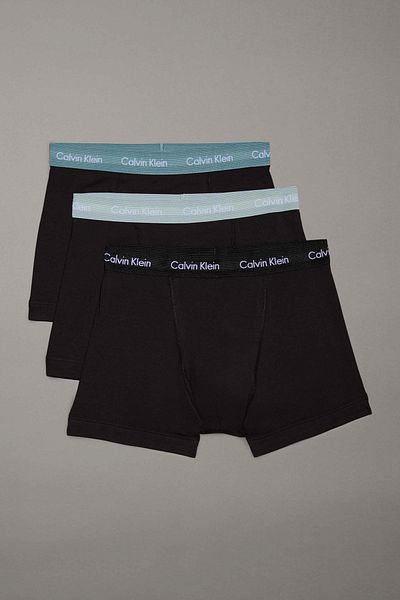 Calvin Klein Ανδρικά μποξεράκια στη μέση - 3 Pack 0000u2662gq3r