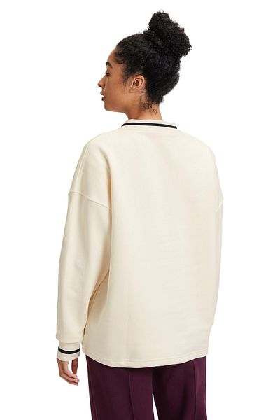 Fila Oversized mikina Langerma s výstřihem do V