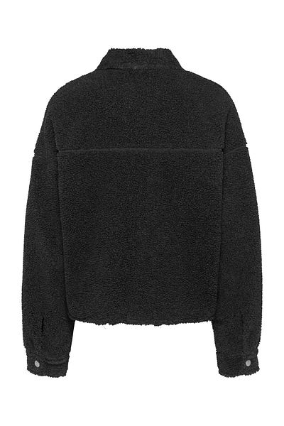Tommy Hilfiger Schwarzer Damen-Teddymantel