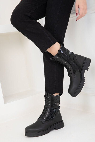 SOHO Siyah Kadın Bot & Bootie 20047