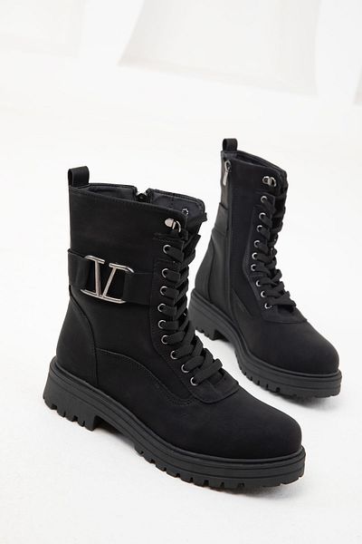 SOHO 20051 Model Black Matte Women's Boots - Bootie