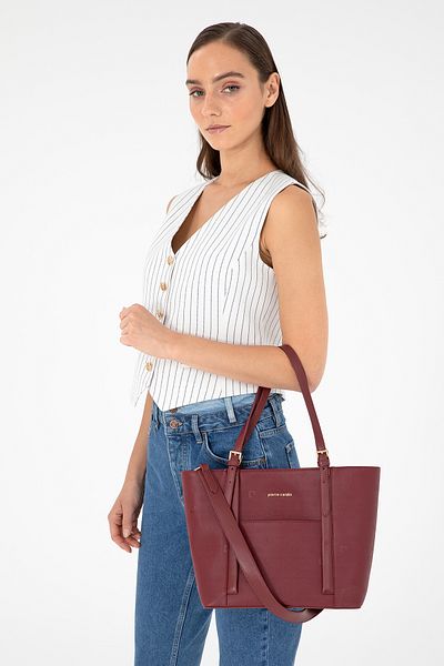Pierre Cardin Geanta de umar Rosie Claret 05PO24K1873