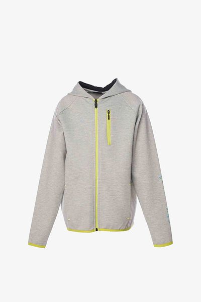 hummel Dětská šedá mikina Hmljari Zip 921988 -2006