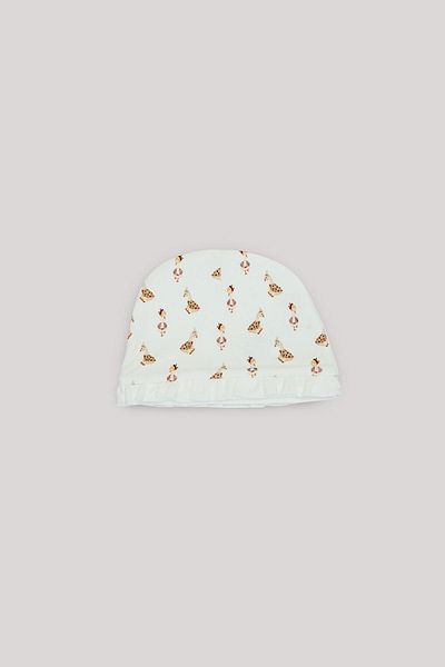 Layette Bg Store Baby Girl Patterned Beret