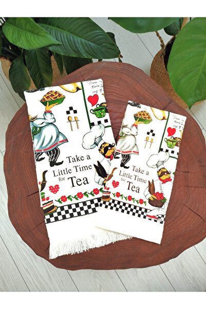 CNR Garden 2-Piece Kitchen Towel Set Printed