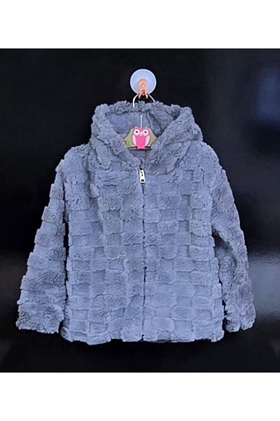 MAXI DRY Welsoft Plush Hooded Coat, 3-4-5-6-7 Years