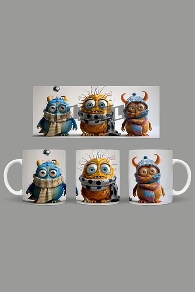 Fizello Cute Baby Monsters - Cute Baby Monsters Mug