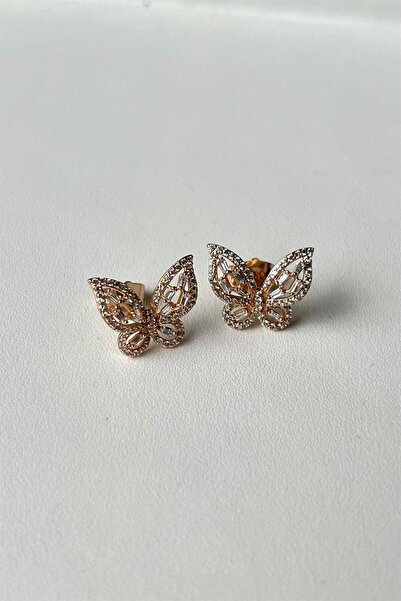 CERENY.CO Mini Mariposa Küpe Çifti | Çelik