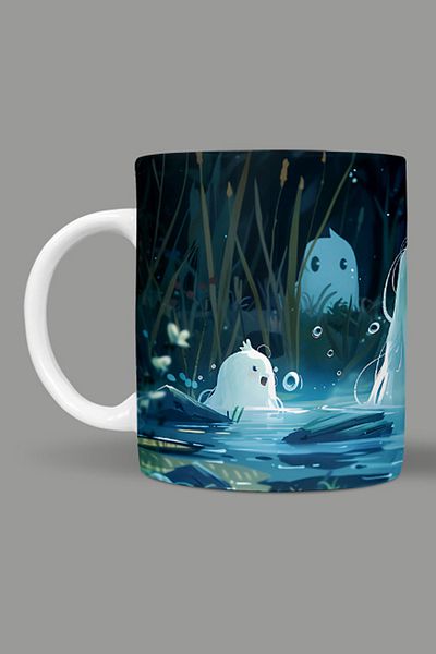 Fizello Cute Ghots - Cute Ghots Themed Mug