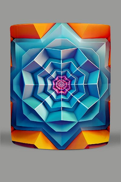 Fizello Mandala Themed Mug