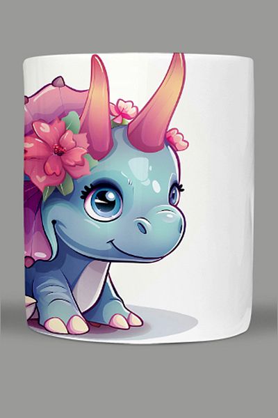 Fizello Cute Dinosaurs - Cute Dinosaur Themed Mug