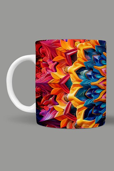 Fizello Mandala Themed Mug