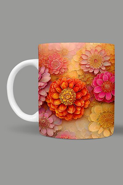 Fizello Mandala Themed Mug