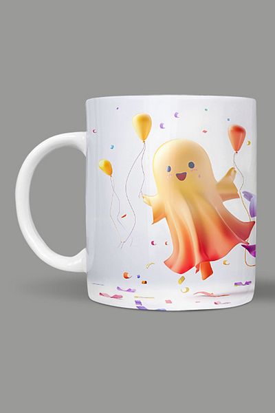 Fizello Cute Ghots - Cute Ghots Themed Mug