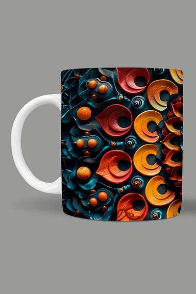 Fizello Mandala Themed Mug