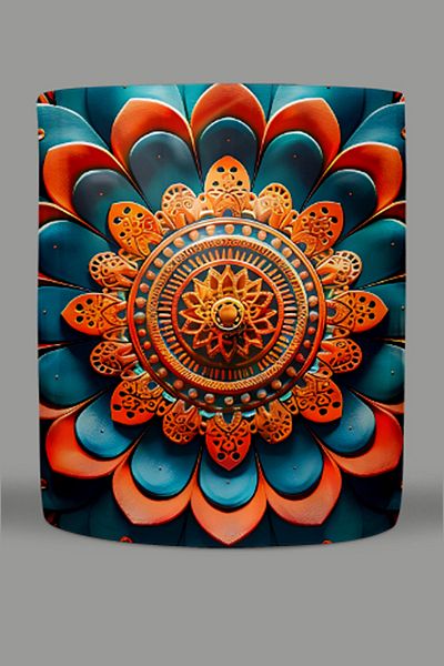 Fizello Mandala Themed Mug