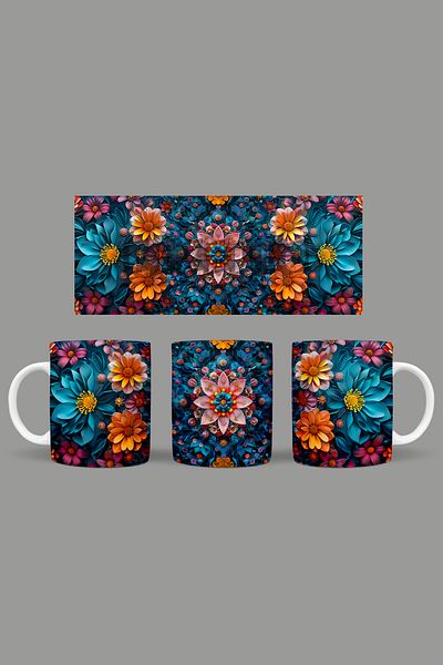 Fizello Mandala Themed Mug