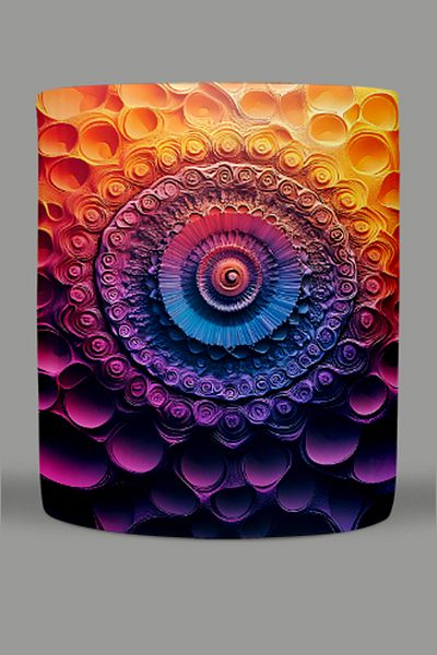 Fizello Mandala Themed Mug