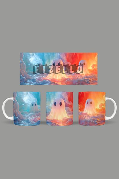 Fizello Cute Ghots - Cute Ghots Themed Mug
