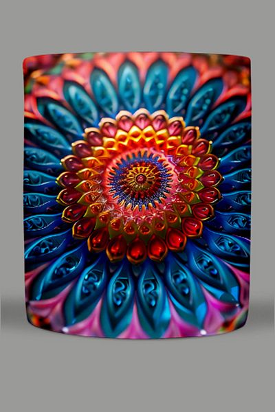 Fizello Mandala Themed Mug