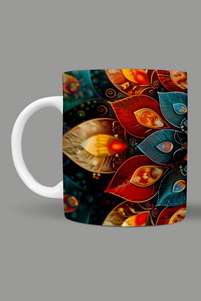 Fizello Mandala Themed Mug