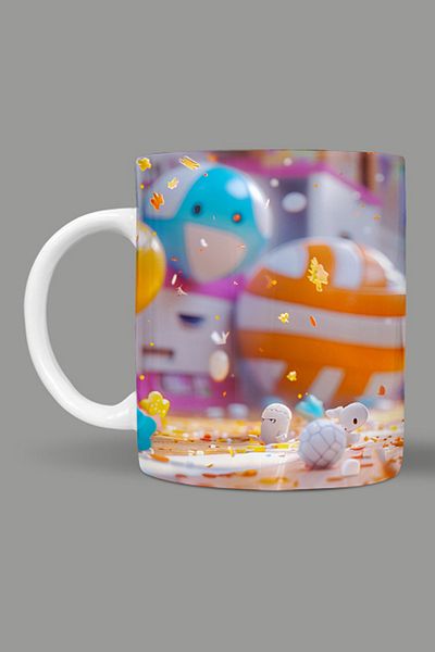 Fizello Cute Ghots - Cute Ghots Themed Mug