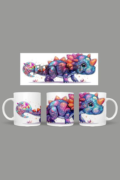 Fizello Cute Dinosaurs - Cute Dinosaur Themed Mug