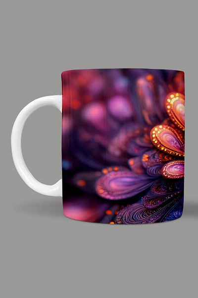 Fizello Mandala Themed Mug
