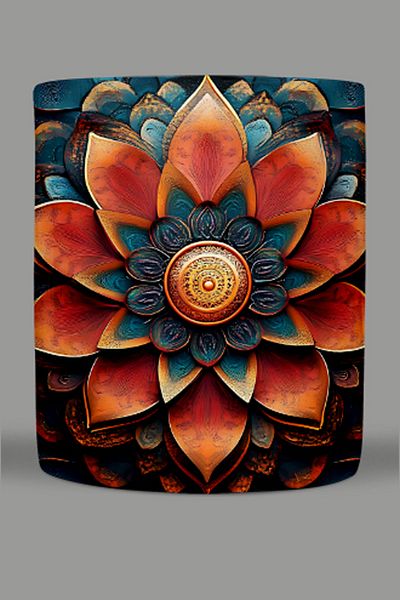 Fizello Mandala Themed Mug