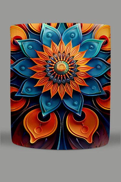 Fizello Mandala Themed Mug