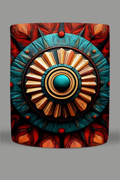 Fizello Mandala Themed Mug