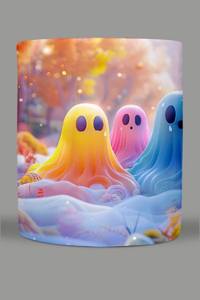 Fizello Cute Ghots - Cute Ghots Themed Mug