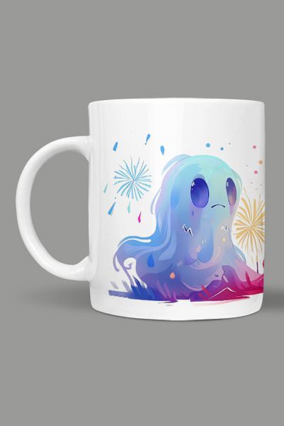 Fizello Cute Ghots - Cute Ghots Themed Mug