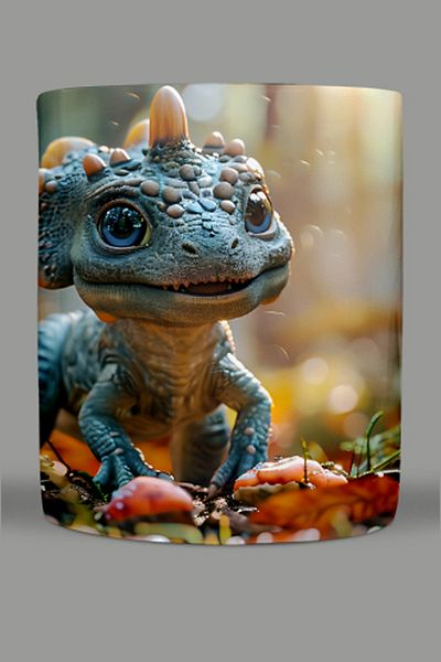 Fizello Cute Dinosaurs - Cute Dinosaur Themed Mug