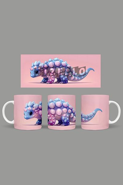Fizello Cute Dinosaurs - Cute Dinosaur Themed Mug