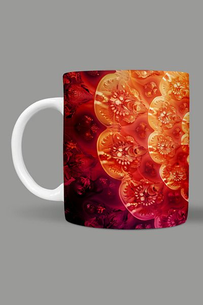 Fizello Mandala Themed Mug