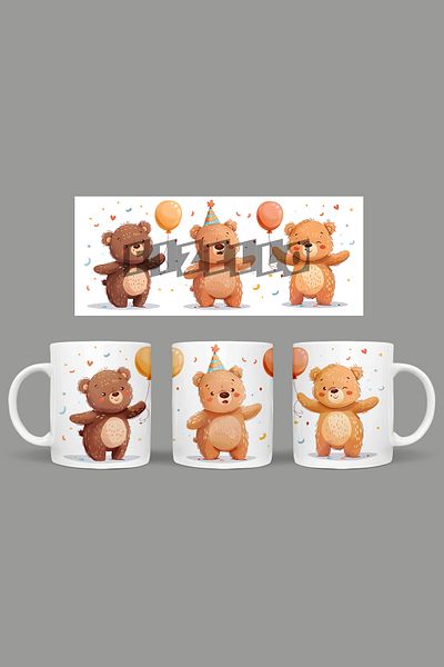 Fizello Bear - Bear Themed Mug