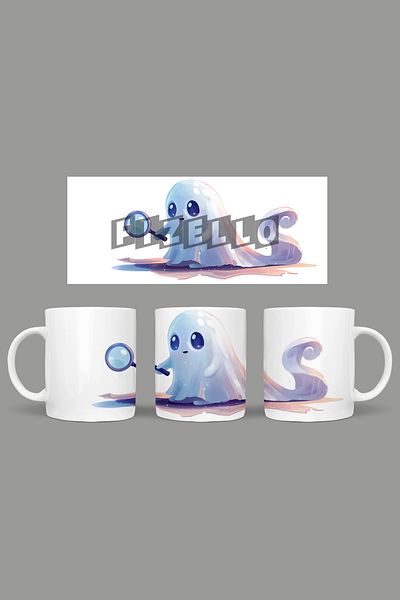 Fizello Cute Ghots - Cute Ghots Themed Mug