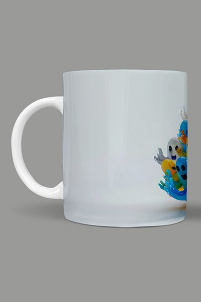 Fizello Cute Ghots - Cute Ghots Themed Mug
